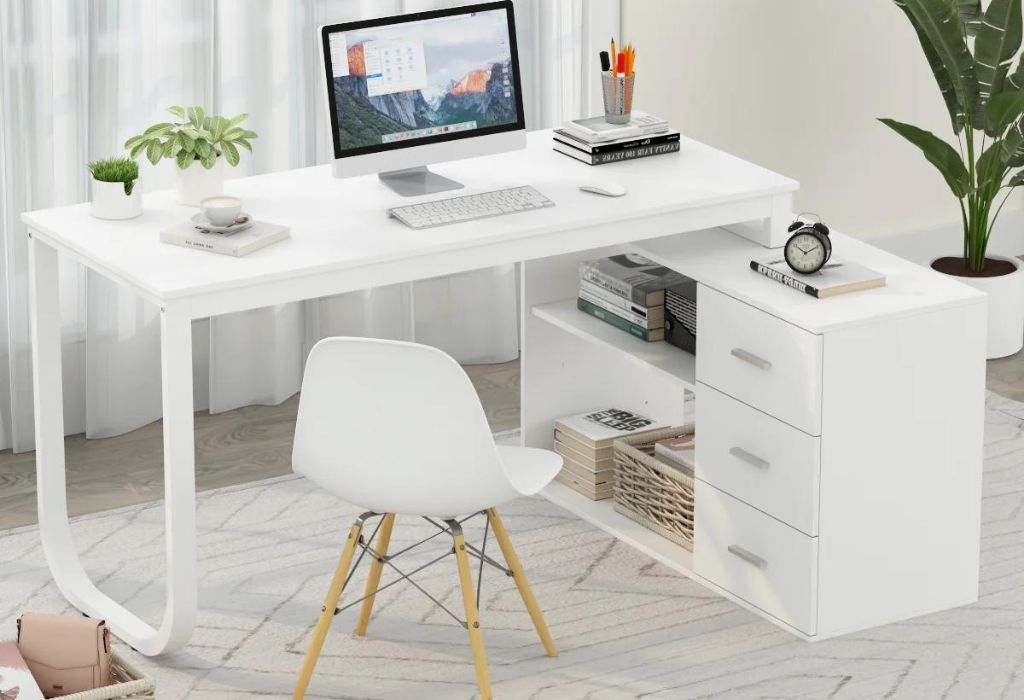 compact corner desk